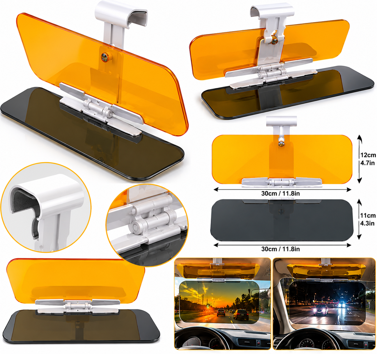 Car HD Visor Night Vision